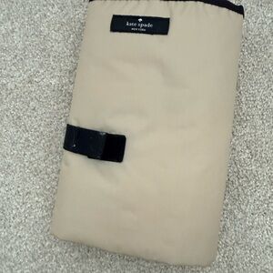 Kate Spade Beige and Black change pad